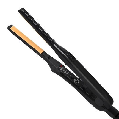 Pencil Flat Iron Mini pegla za kosu Keramičke ploče Pegla za bradu 3/10 inča Sitno pegla za kosu Alati za oblikovanje
