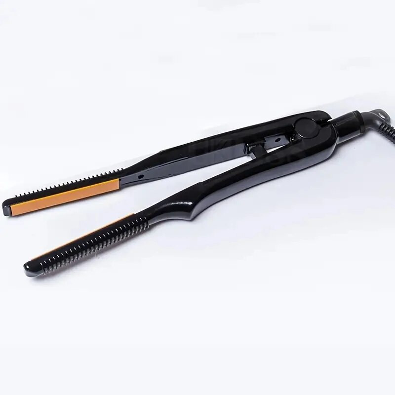 Pencil Flat Iron Mini pegla za kosu Keramičke ploče Pegla za bradu 3/10 inča Sitno pegla za kosu Alati za oblikovanje