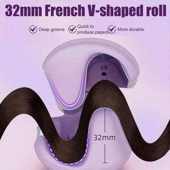 Професионална 32 мм маша за коса Deep Waver Маши за коса Wand Egg Roll Инструменти за оформяне Бързо нагряване