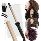16mmx10mm Super Slim MCH Tight Curls Wand Ringlet Afro Copstick Curls