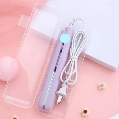 Pegla za kosu Ravna 2-u-1 keramička prevlaka Pegla za kosu češalj za kosu Uvijač za njegu ljepote Iron zdrava ljepota kovrčave pegle za kosu