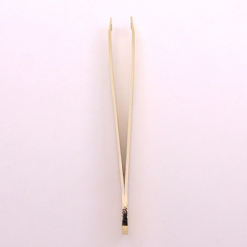 Private Label antakių pincetai Rose Gold Pincet Clips Nerūdijančio plieno veido plaukų šalinimas Beautfy makiažo įrankis