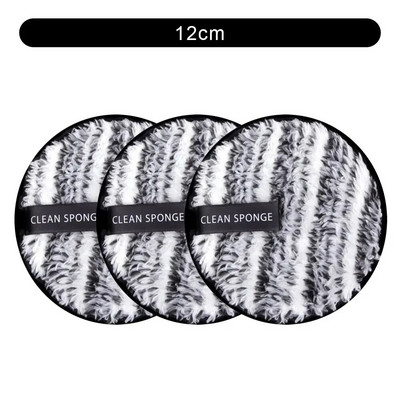 Jastučići za skidanje šminke za višekratnu upotrebu od 3 komada Pamučne maramice Kozmetika od mikrovlakana Perivi ručnik za šminku Spužva za čišćenje lica Alati za njegu kože