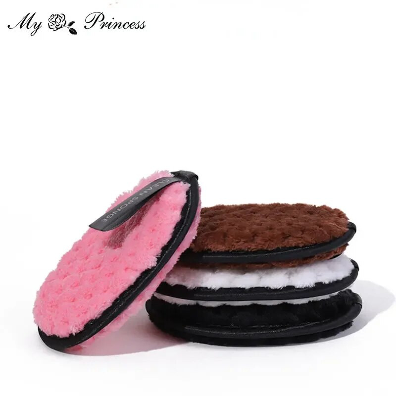 1 buc Tampoane demachiante Cosmetice Prosop de față reutilizabile Șervețele de machiaj Pânză Tampoane lavabile din bumbac Instrument de curățare pentru îngrijirea pielii