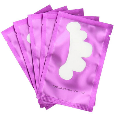 50 de perechi de altoire gene false din hârtie în formă de nor, plasturi cu gel pentru ochi, sub tampoane pentru ochi, sfaturi, instrumente de machiaj pentru extensia genelor