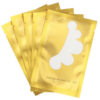 50 de perechi de altoire gene false din hârtie în formă de nor, plasturi cu gel pentru ochi, sub tampoane pentru ochi, sfaturi, instrumente de machiaj pentru extensia genelor