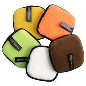 5PCS Jastučići za skidanje šminke za višekratnu upotrebu Pamuk za čišćenje šminke za lice, oči Jastučić za skidanje šminke s usana Lazy Square Wash Bashing