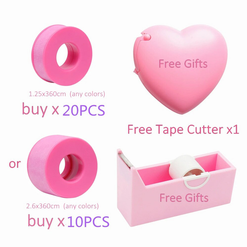 Silikonska gel traka za ekstenzije trepavica, osjetljiva koža, višenamjenska netkana, prozračna, flasteri za podočnjake Dobavljač alata za šminkanje