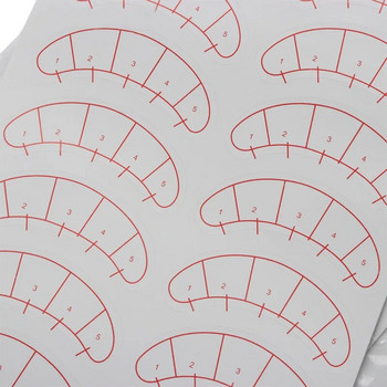 70 ζεύγη Ψεύτικες βλεφαρίδες Αυτοκόλλητο ματιών Επέκταση βλεφαρίδων Εμβολιασμένες βλεφαρίδες Μαξιλαράκια ματιών χάρτινα μπαλώματα περιτυλίγματα Εξάσκηση μπαλώματα ματιών Εργαλείο μακιγιάζ