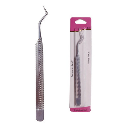 Izvrsna pinceta za trepavice Supertvrda pinceta od nehrđajućeg čelika Precizna antistatička pinceta Alat za šminkanje za produljenje trepavica