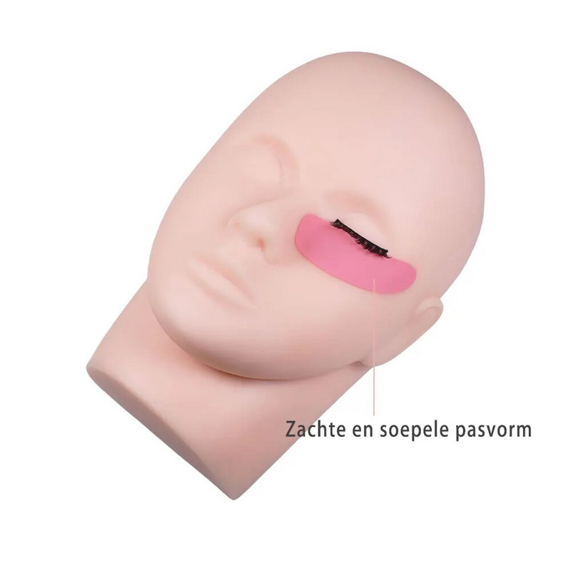 GUGCGV NOVO Višekratni jastučići za oči od 1 para silikonskih traka za podizanje trepavica Hidrogel flasteri ispod očiju Gel flasteri za šminkanje