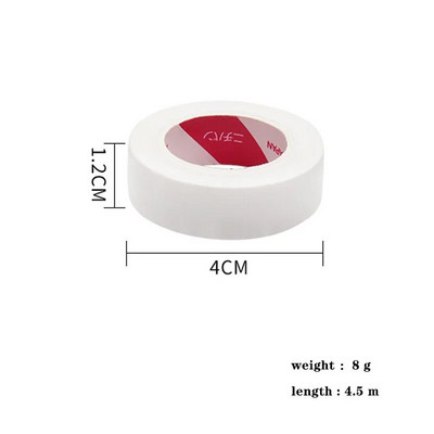 10 vnt Eyelash Paper Patches Japoniška izoliacinė juosta blakstienų priauginimui Perforuota kvėpuojanti Neaustinė juosta Makiažo priemonė