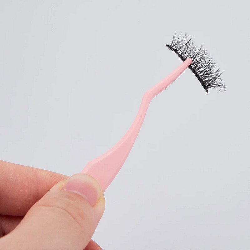 NAGARAKU Lash Cluster Pinceta DIY Lashes Pink Pinceta Volume Ekstenzije umjetnih trepavica Aplikator za trepavice Alati za šminkanje