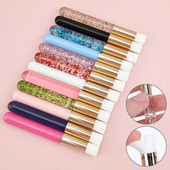 Professional Eyelash Extension Shampoo Brush Cleaning Pink Shining Eye Lash Lift Foam Cleaner Brushes Nose Face Clean Tools
