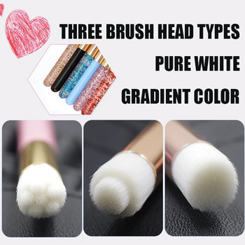 Professional Eyelash Extension Shampoo Brush Cleaning Pink Shining Eye Lash Lift Foam Cleaner Brushes Nose Face Clean Tools