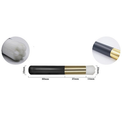 Professional Eyelash Extension Shampoo Brush Cleaning Pink Shining Eye Lash Lift Foam Cleaner Brushes Nose Face Clean Tools
