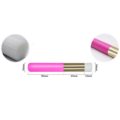 Professional Eyelash Extension Shampoo Brush Cleaning Pink Shining Eye Lash Lift Foam Cleaner Brushes Nose Face Clean Tools