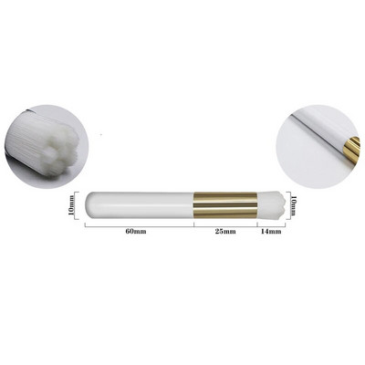 Professional Eyelash Extension Shampoo Brush Cleaning Pink Shining Eye Lash Lift Foam Cleaner Brushes Nose Face Clean Tools