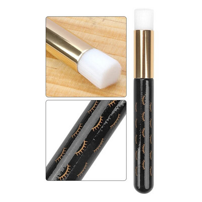 Professional Eyelash Extension Shampoo Brush Cleaning Pink Shining Eye Lash Lift Foam Cleaner Brushes Nose Face Clean Tools