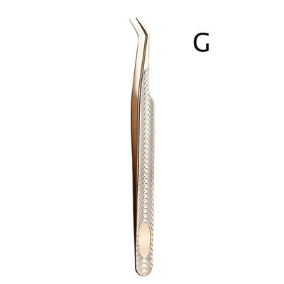 Šminka Profesionalna pinceta za trepavice 3D volumen pinceta za proširenje trepavica Lepezasta pinceta za trepavice Pinceta za obrve Izvrsno zatvaranje