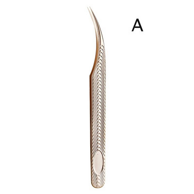Šminka Profesionalna pinceta za trepavice 3D volumen pinceta za proširenje trepavica Lepezasta pinceta za trepavice Pinceta za obrve Izvrsno zatvaranje