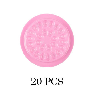 Veleprodaja novih ljepila za umjetne trepavice Plastični držač za ljepilo za trepavice Ladica za nadogradnju trepavica Jastučići za palete Alat za nadogradnju trepavica