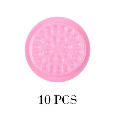 Veleprodaja novih ljepila za umjetne trepavice Plastični držač za ljepilo za trepavice Ladica za nadogradnju trepavica Jastučići za palete Alat za nadogradnju trepavica