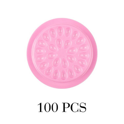 Veleprodaja novih ljepila za umjetne trepavice Plastični držač za ljepilo za trepavice Ladica za nadogradnju trepavica Jastučići za palete Alat za nadogradnju trepavica