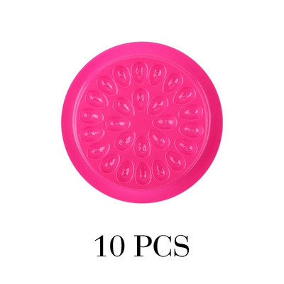 Veleprodaja novih ljepila za umjetne trepavice Plastični držač za ljepilo za trepavice Ladica za nadogradnju trepavica Jastučići za palete Alat za nadogradnju trepavica