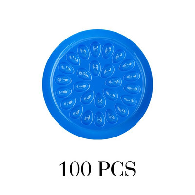 Veleprodaja novih ljepila za umjetne trepavice Plastični držač za ljepilo za trepavice Ladica za nadogradnju trepavica Jastučići za palete Alat za nadogradnju trepavica