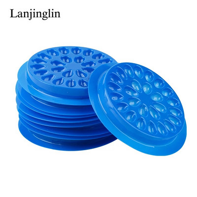 Veleprodaja novih ljepila za umjetne trepavice Plastični držač za ljepilo za trepavice Ladica za nadogradnju trepavica Jastučići za palete Alat za nadogradnju trepavica