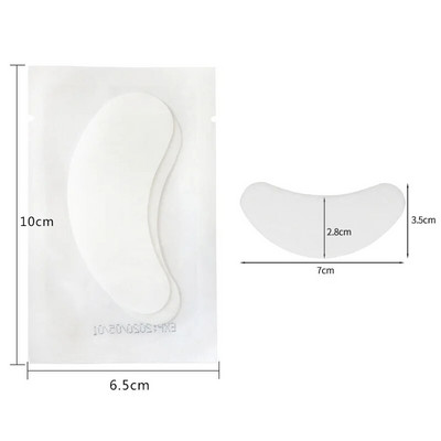 50 porų blakstienų priauginimas Hidrogelio pagalvėlės gelio pleistras Dirbtinių blakstienų priauginimas Akių pagalvėlės po akimis Lipdukai Patarimai Moterų makiažo priemonės