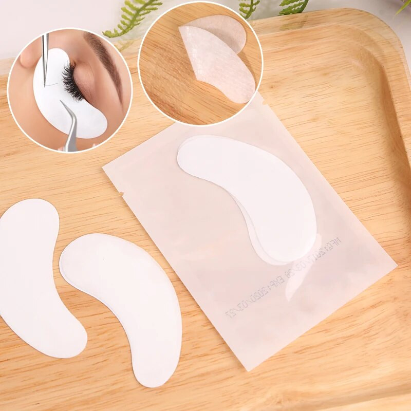 50 porų blakstienų priauginimas Hidrogelio pagalvėlės gelio pleistras Dirbtinių blakstienų priauginimas Akių pagalvėlės po akimis Lipdukai Patarimai Moterų makiažo priemonės