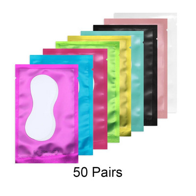 50 pari novih flastera za trepavice u obliku tikvice Jastučići za oči s hidrogelnim gelom Savjeti za nadogradnju trepavica Naljepnice za podočnjake Jastučići za šminkanje