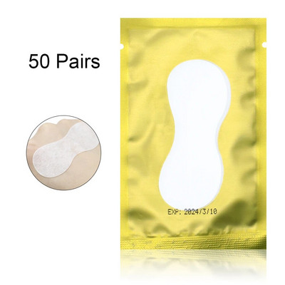 50 pari novih flastera za trepavice u obliku tikvice Jastučići za oči s hidrogelnim gelom Savjeti za nadogradnju trepavica Naljepnice za podočnjake Jastučići za šminkanje