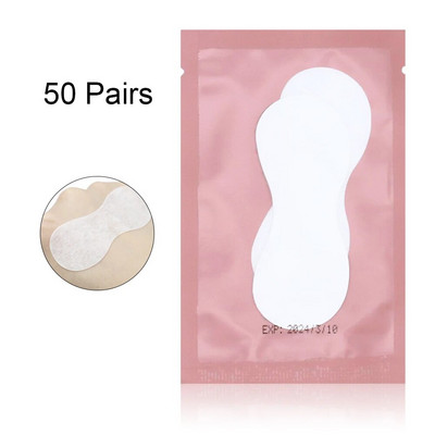 50 pari novih flastera za trepavice u obliku tikvice Jastučići za oči s hidrogelnim gelom Savjeti za nadogradnju trepavica Naljepnice za podočnjake Jastučići za šminkanje