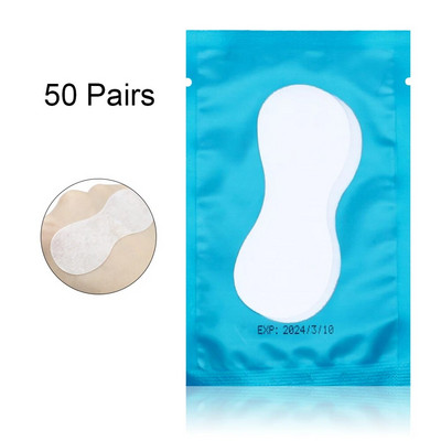 50 pari novih flastera za trepavice u obliku tikvice Jastučići za oči s hidrogelnim gelom Savjeti za nadogradnju trepavica Naljepnice za podočnjake Jastučići za šminkanje