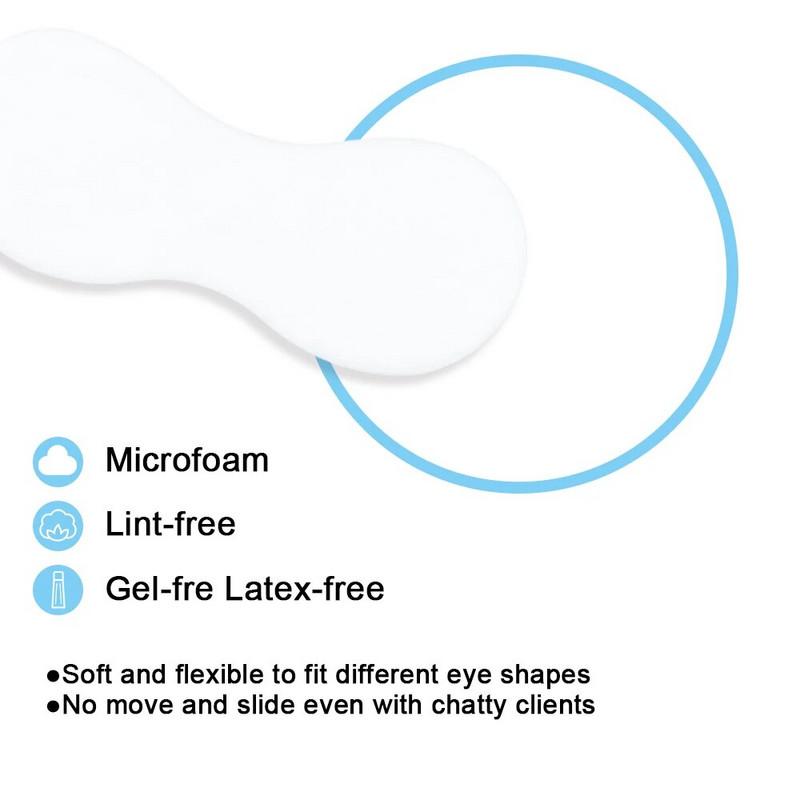 50 pari novih flastera za trepavice u obliku tikvice Jastučići za oči s hidrogelnim gelom Savjeti za nadogradnju trepavica Naljepnice za podočnjake Jastučići za šminkanje