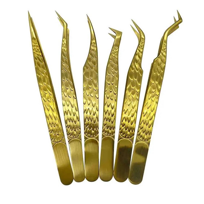 1kom pinceta za trepavice Antistatičke visokoprecizne pincete Profesionalna šminka za ekstenzije trepavica