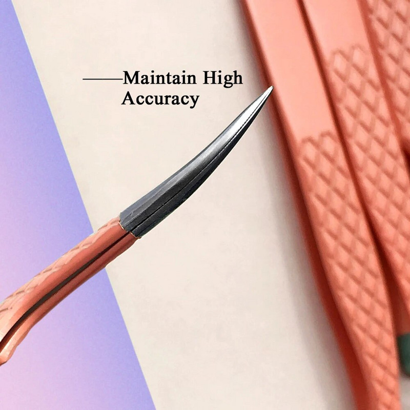 JB Jeyelabe Color pinceta za trepavice Profesionalni kozmetički alati za presađivanje trepavica