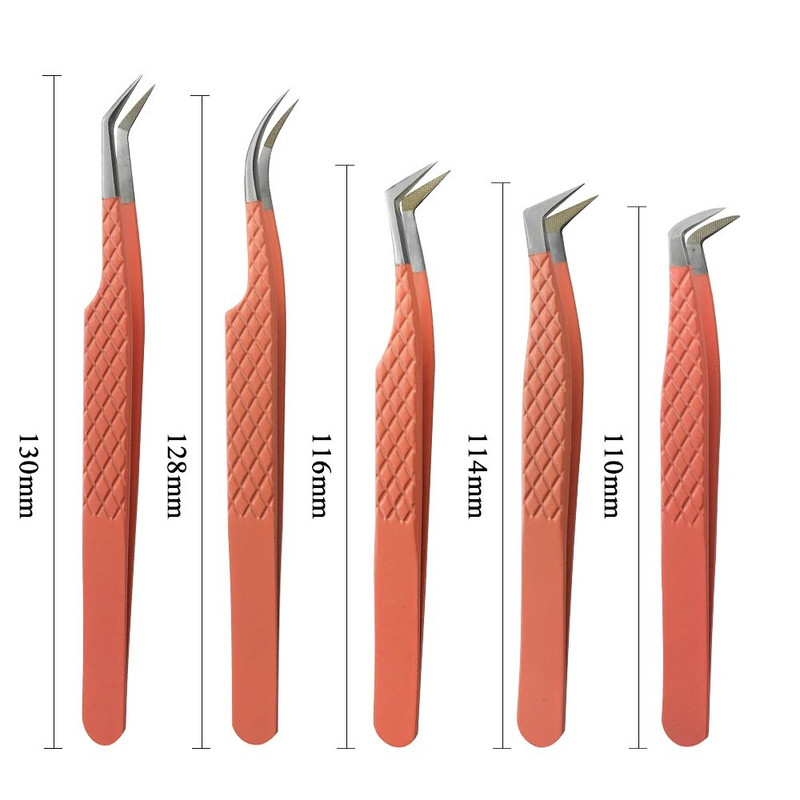 JB Jeyelabe Color pinceta za trepavice Profesionalni kozmetički alati za presađivanje trepavica