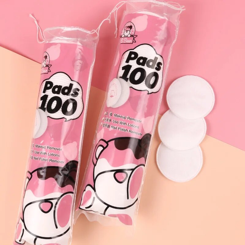 1/2 KOM Šminka Pamučni štapići Čisti jastučići za nokte Umjetnički meki jastučići za čišćenje Dnevni pribor od pamuka Alat za skidanje šminke od pamuka