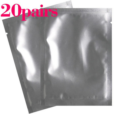 Kimcci 10/20/50 pari/lot flasteri za nadogradnju trepavica ispod jastučića za oči Papirnati flasteri ružičaste naljepnice bez dlačica za umjetne trepavice