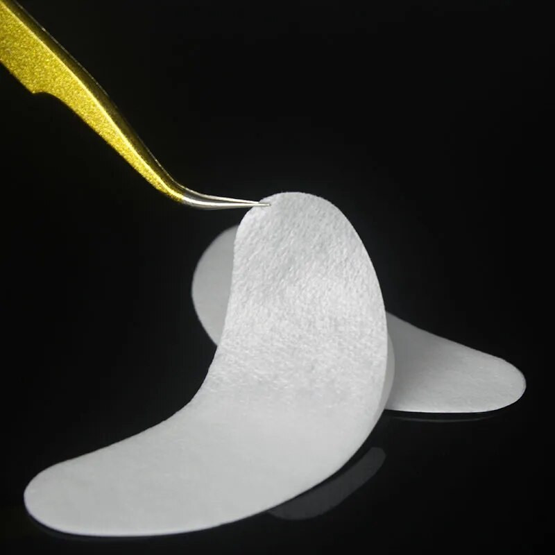 Kimcci 10/20/50 pari/lot flasteri za nadogradnju trepavica ispod jastučića za oči Papirnati flasteri ružičaste naljepnice bez dlačica za umjetne trepavice