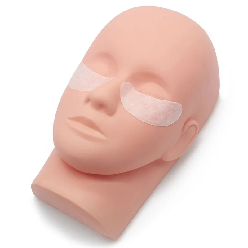 Kimcci 10/20/50 pari/lot flasteri za nadogradnju trepavica ispod jastučića za oči Papirnati flasteri ružičaste naljepnice bez dlačica za umjetne trepavice