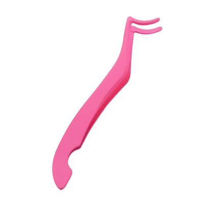 Pensetă pentru gene false 1 buc. Aplicator de gene false pentru extensie de gene Bigudiu de clasă Clip auxiliară Clemă pentru machiaj Instrumente pentru pensă