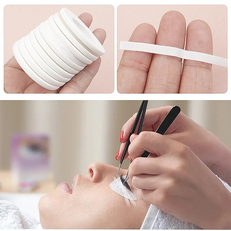 10 kom traka za proširenje trepavica s mikroporama Prozračne medicinske flastere za ispod trepavica Mini Japanske trake Papirnate naljepnice za oči Alati za šminkanje