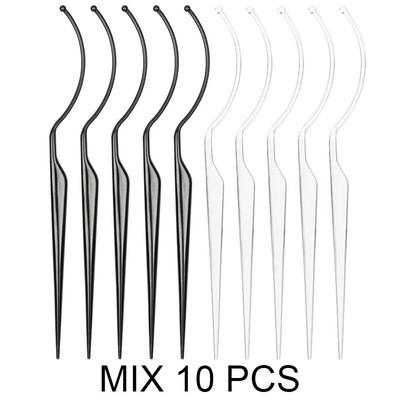 2/5/10 buc. Extensie de gene false stil panou de afișare altoire gene Încercați efectul de expoziție auxiliare instrumente de suport pentru gene false