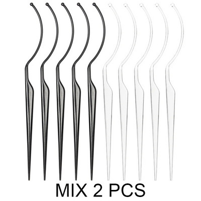 2/5/10 buc. Extensie de gene false stil panou de afișare altoire gene Încercați efectul de expoziție auxiliare instrumente de suport pentru gene false