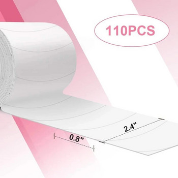 110 PCS/Roll Foam Tape for Elash Extension Sponge Lash Patch Pach Pads Under Patches Lashes Lashes Patch Tools